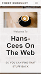 Mobile Screenshot of hanscees.com