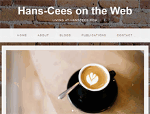 Tablet Screenshot of hanscees.com
